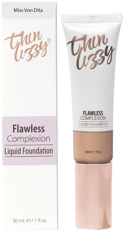Thin Lizzy Flawless Liquid Foundation - Miss Von Dita - Life Pharmacy Orewa