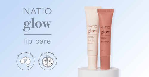 Natio Glow Lip Mask 15G - Life Pharmacy Orewa