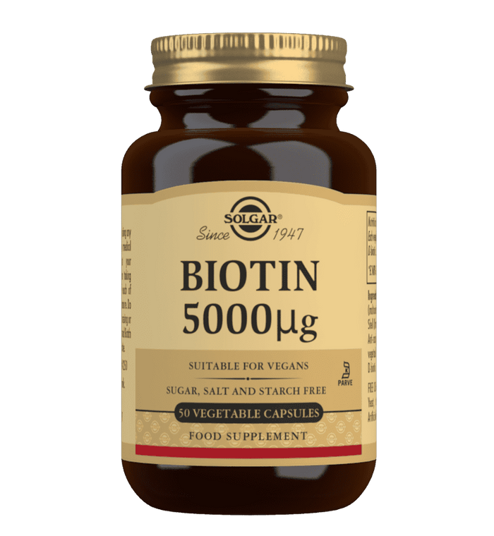 Solgar Biotin 5000 mcg 50 - Life Pharmacy Orewa