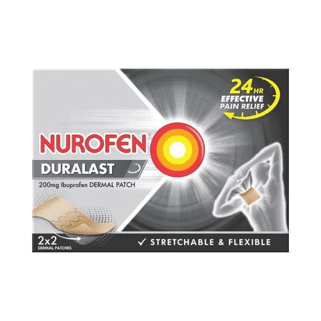 Nurofen Dlast Derm. Patch 200Mg 2Pk - Life Pharmacy Orewa