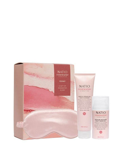 Natio Rosewater Peony Gift Set - Life Pharmacy Orewa