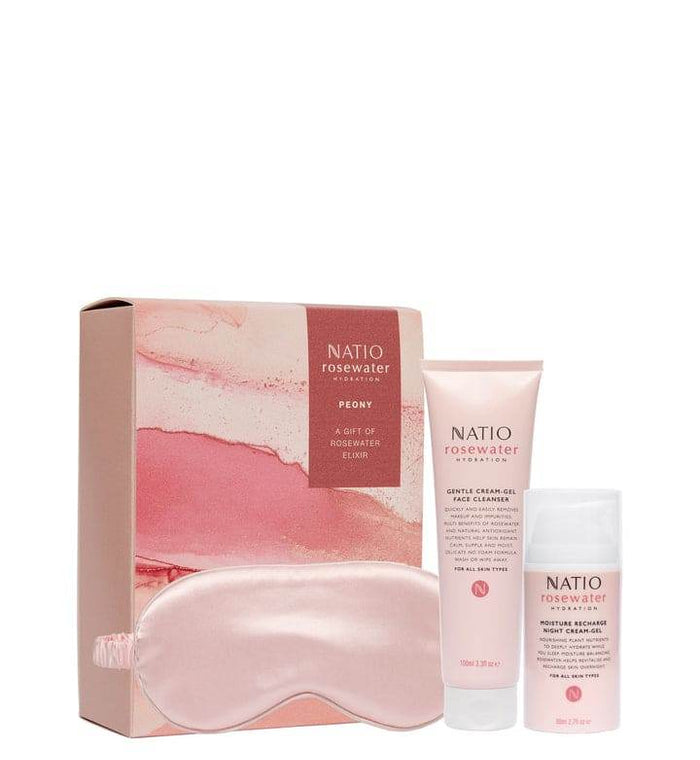 Natio Rosewater Peony Gift Set - Life Pharmacy Orewa