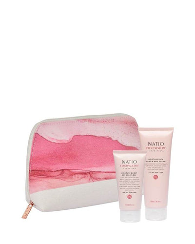 Natio Rosewater Rosy Gift Set - Life Pharmacy Orewa