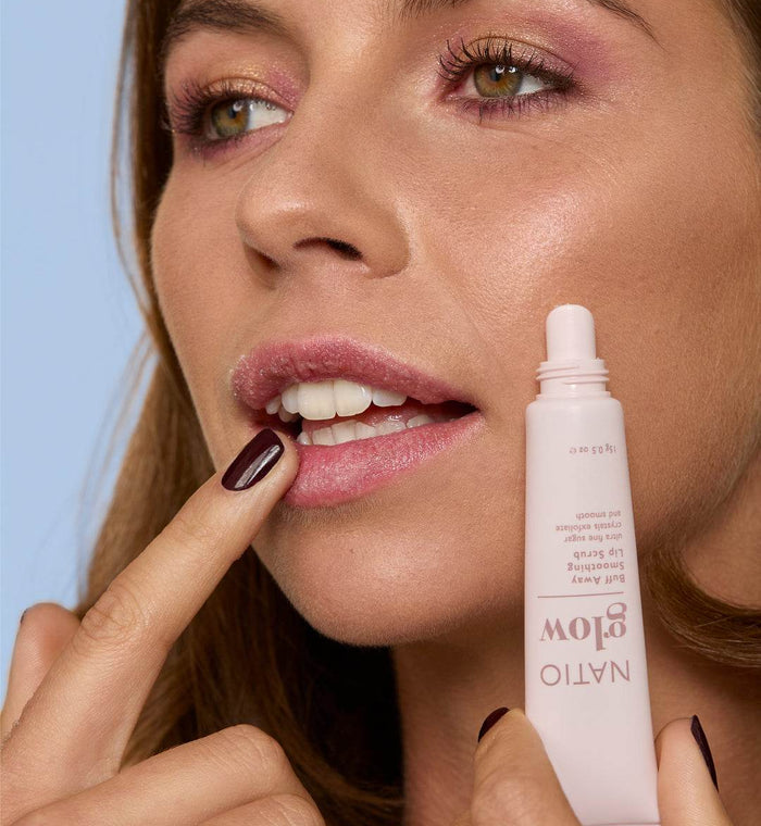 Natio Glow Lip Scrub 15G - Life Pharmacy Orewa