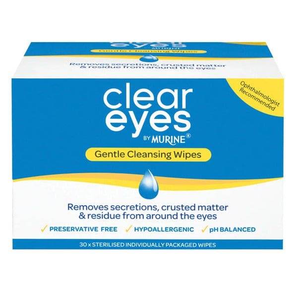 Clear Eyes Wipes 30 - Life Pharmacy Orewa