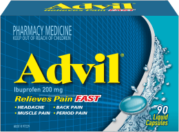 Advil Liquid Capsules 90 Pack