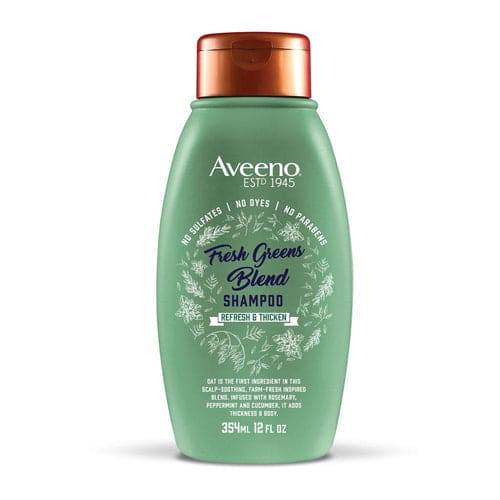 Aveeno Fresh Greens Shampoo 354ml - Life Pharmacy Orewa