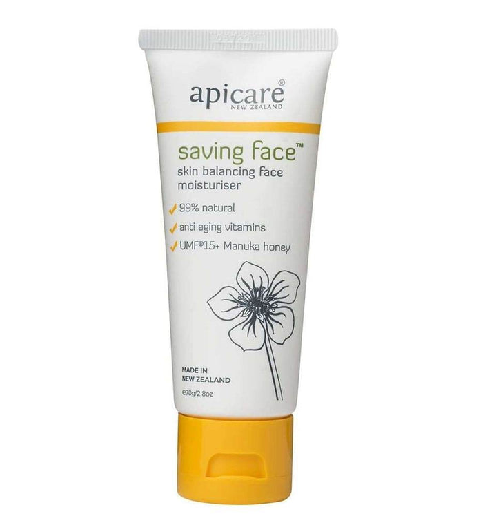 Apicare Saving Face Skin Moist 70g - Life Pharmacy Orewa