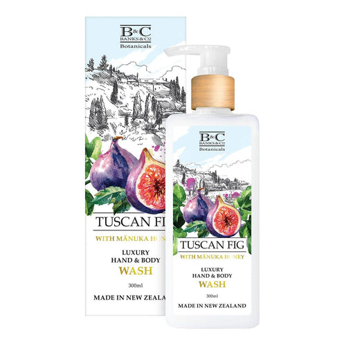Banks & Co Tuscan Fig Wash 300Ml - Life Pharmacy Orewa