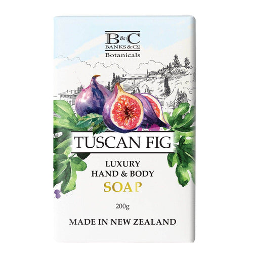 Banks & Co Tuscan Fig Soap 200G - Life Pharmacy Orewa