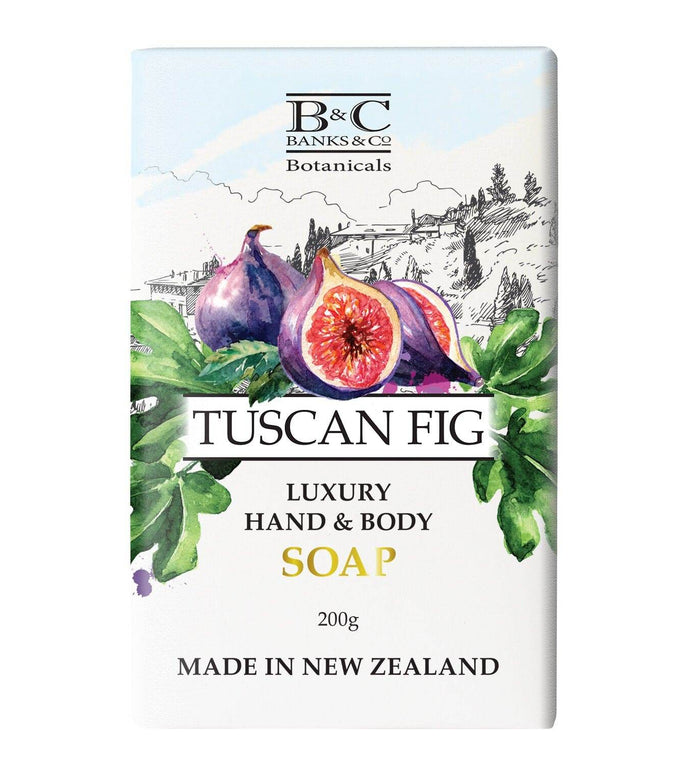 Banks & Co Tuscan Fig Soap 200G - Life Pharmacy Orewa
