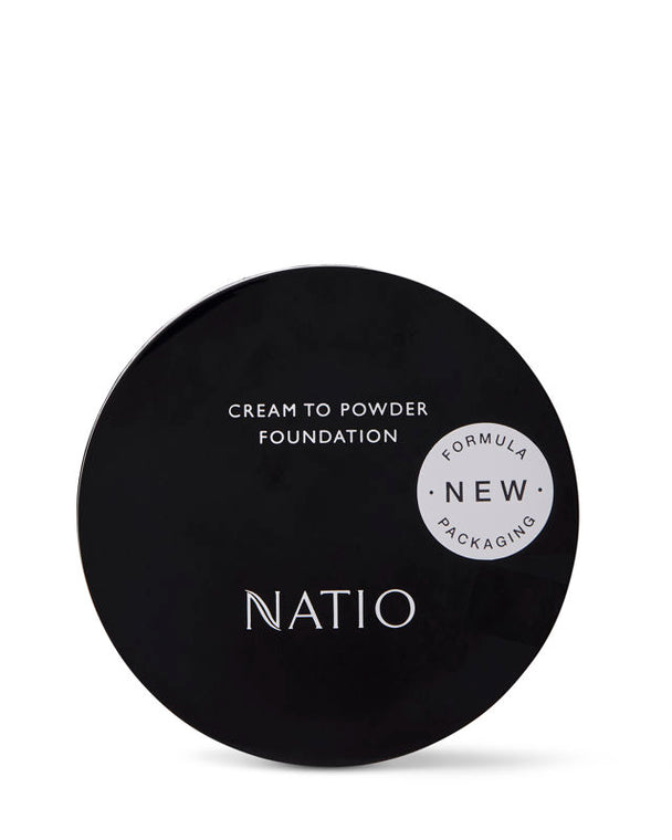Natio Cream To Powder Foundation - Medium 5g