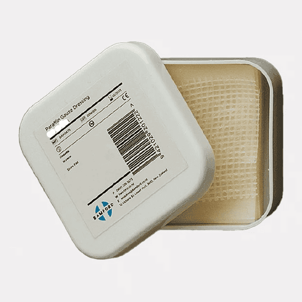 Bamnet Paraffin Gauze Dress 5X5Cm Tin36 - Life Pharmacy Orewa