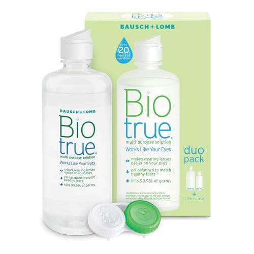 B&L Biotrue M/Purp Duo 300Ml+120Ml - Life Pharmacy Orewa