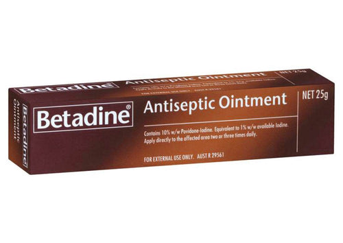 Betadine Antiseptic Ointment 25G - Life Pharmacy Orewa
