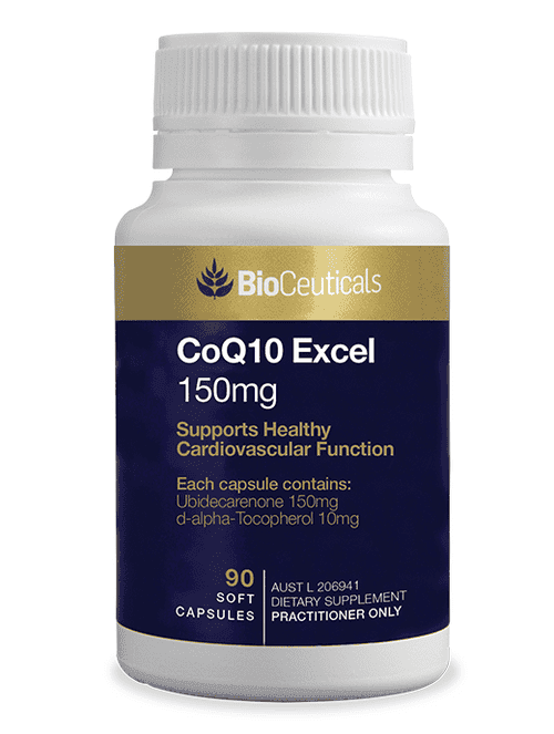 Bioceuticals Coq10 Excel 150Mg 90 Capsules - Life Pharmacy Orewa