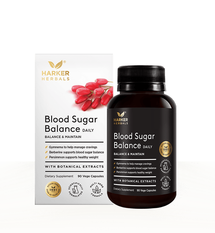 Harker Herbals Blood Sugar Balance Daily 90 Vege Capsules