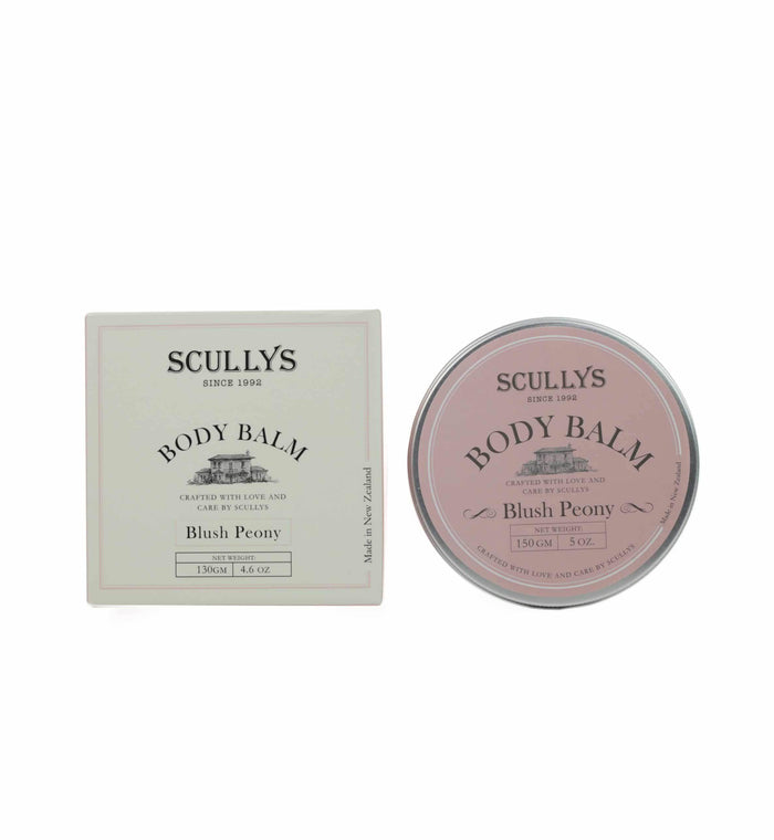 Scullys Blush Peony Body Balm 130G - Life Pharmacy Orewa