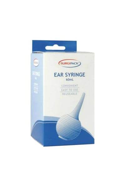 Surgi Pack Ear Syringe Silic Rubber 60ml 6315 - Life Pharmacy Orewa