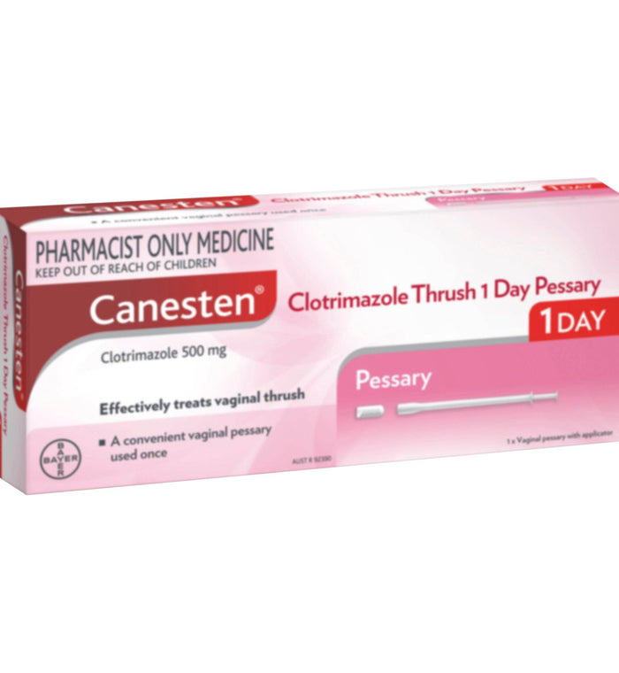 Canesten 1 Day Pessary Thrush Treatment - Life Pharmacy Orewa