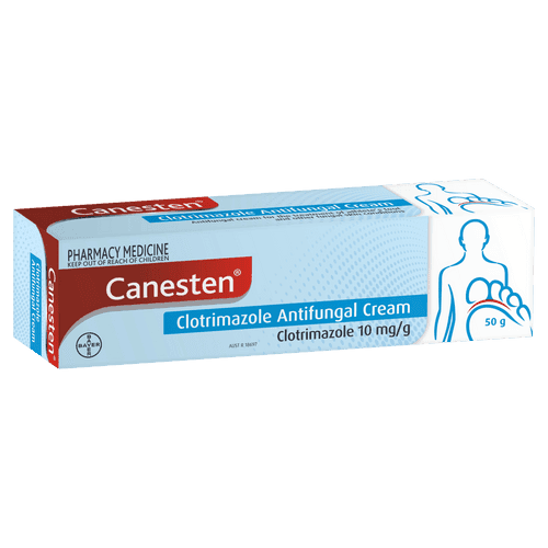 Canesten Clotrimazole Antifungal Cream 50gm - Life Pharmacy Orewa