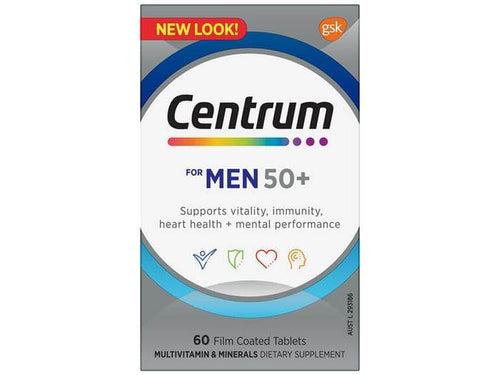 Centrum Men 50+ 60s - Life Pharmacy Orewa