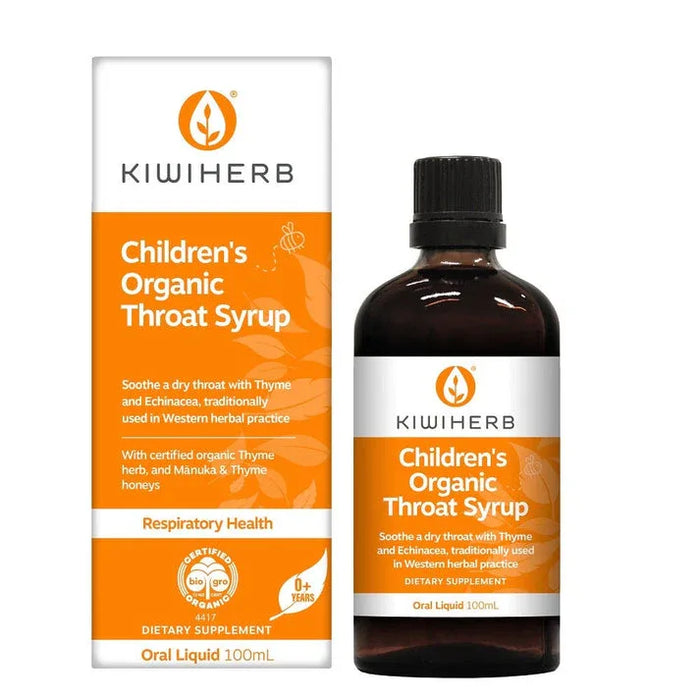 Kiwiherb Childs Throat Syrup 100Ml