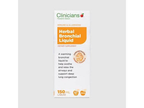 Clinicians Herbal Bronchial 150ml - Life Pharmacy Orewa