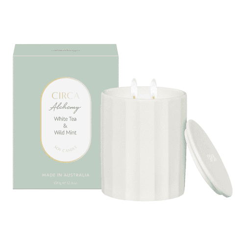 Circa 350G Candle White Tea/Mint - Life Pharmacy Orewa