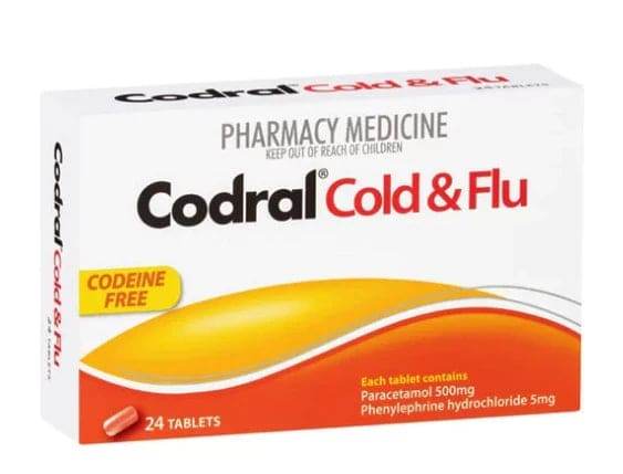 Codral Pe Cold Flu Codeine Free 24's - Life Pharmacy Orewa