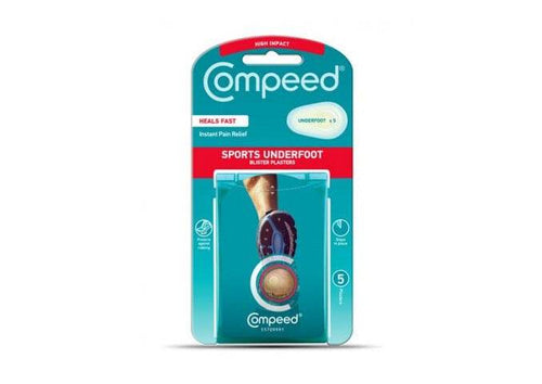 Compeed Sports Underfoot Blister 5Pk - Life Pharmacy Orewa
