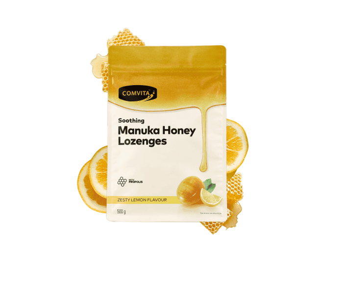 Comvita Loz Honey&Lemon (Bagged) 10 - Life Pharmacy Orewa
