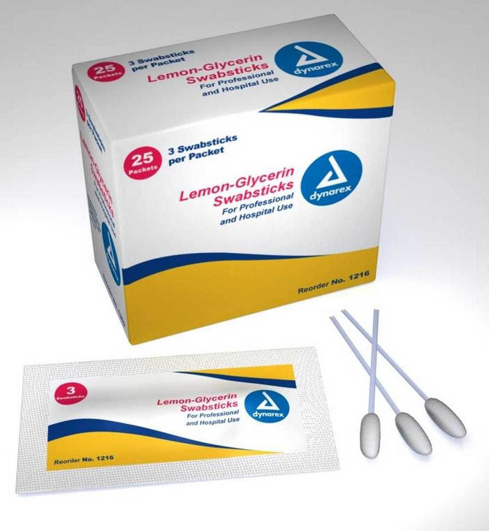 Lemon and Glycerine Mouth Swabs - Life Pharmacy Orewa