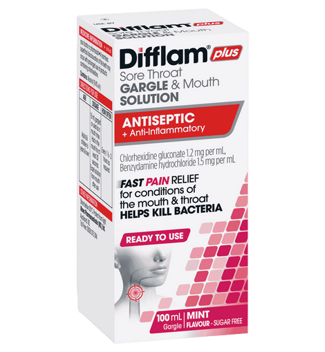 Difflam Plus 100Ml – Life Pharmacy Orewa
