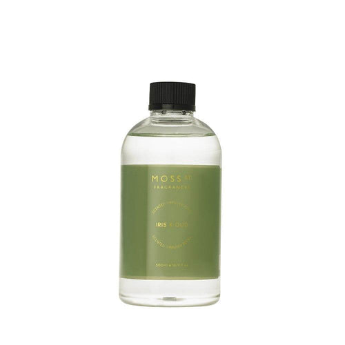 Moss St 500Ml Diffuser Refill Iris & Oud - Life Pharmacy Orewa