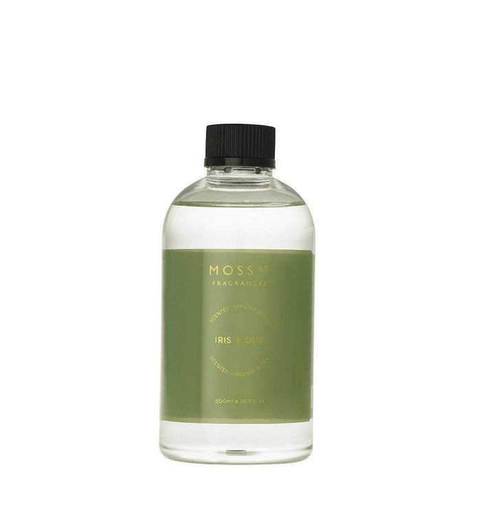 Moss St 500Ml Diffuser Refill Iris & Oud - Life Pharmacy Orewa