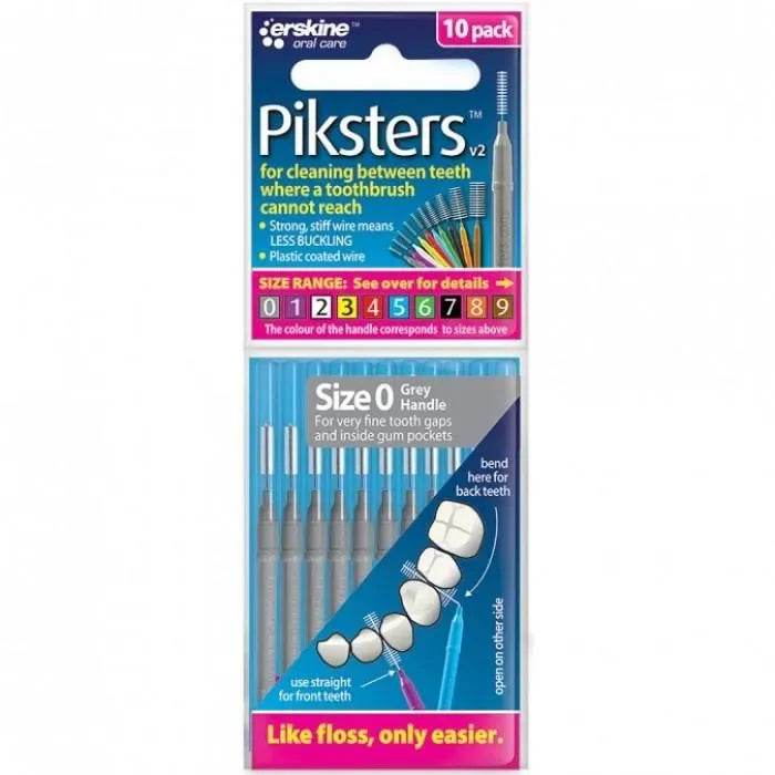 Piksters Inter Grey 0.36mm 10 - Life Pharmacy Orewa