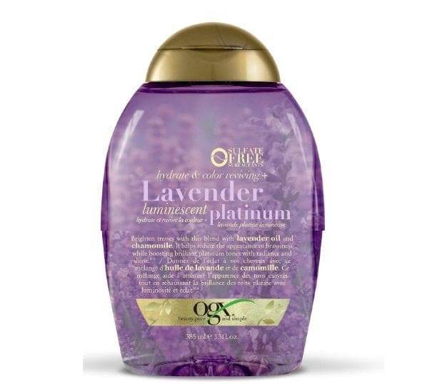 OGX Lavender Platinum Cond 385mL - Life Pharmacy Orewa