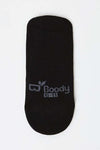 Boody Men'S Invisible Socks - Black 6-11