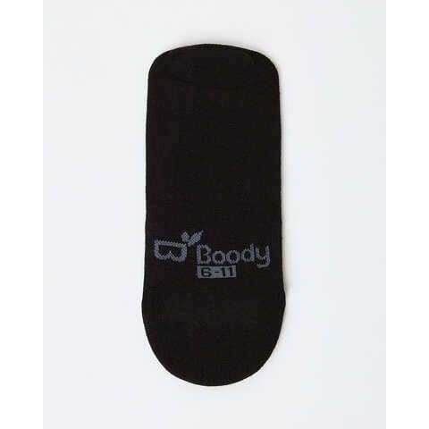 Boody Men'S Invisible Socks - Black 6-11 - Life Pharmacy Orewa