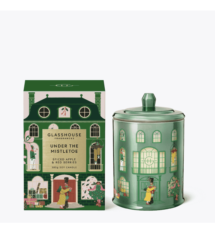 Glasshouse Candle 380G Under The Mistletoe - Life Pharmacy Orewa