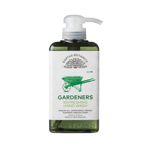 Earth Botanicals Gardeners 425Ml Hand Wash Pump - Life Pharmacy Orewa
