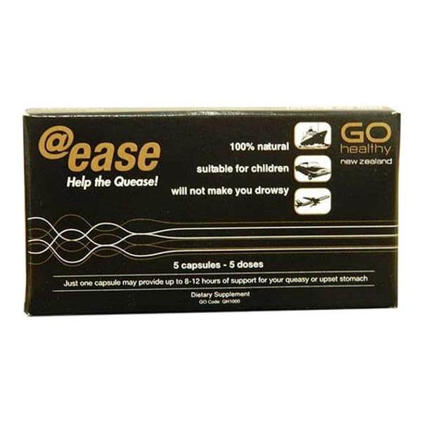 Go Healthy Ease Travel Sickness 5 Caps - Life Pharmacy Orewa