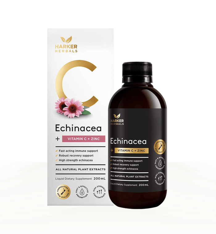 Harker Herbals Echinacea, Vitamin C + Zinc 250ml