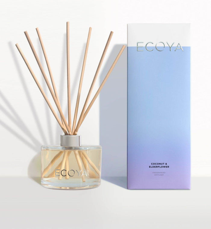 Ecoya Coconut & Elderflower Reed Diffuser - Life Pharmacy Orewa