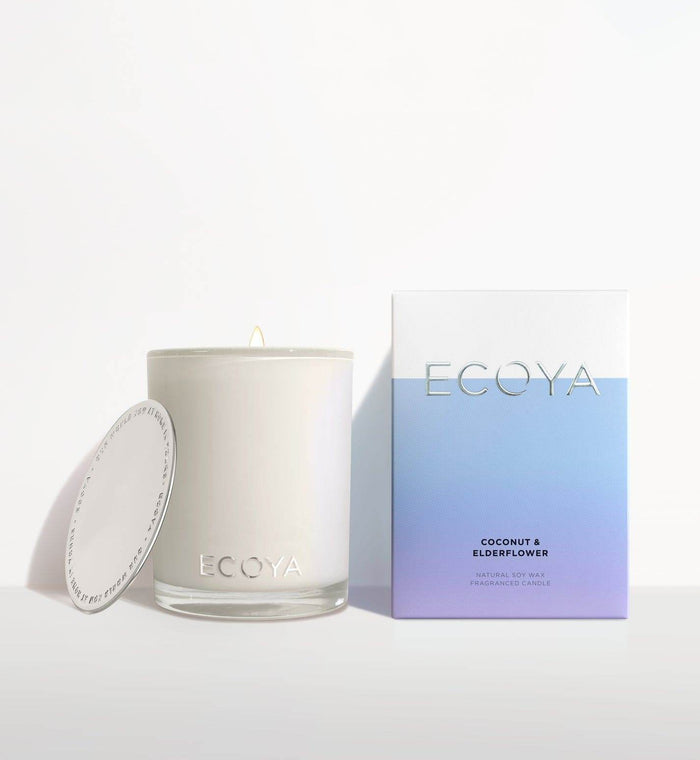 Ecoya Collection Coconut & Elderflower Candle 400G - Life Pharmacy Orewa