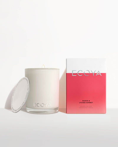 Ecoya Collection Guava & Lychee Sorbet Candle 400G - Life Pharmacy Orewa