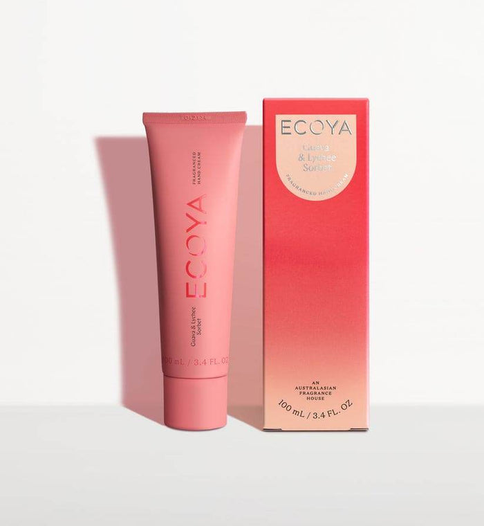 Ecoya Collection.Guava & Lychee Sorbet Hand Cream 100Ml/3.4Fl.Oz.Us - Life Pharmacy Orewa