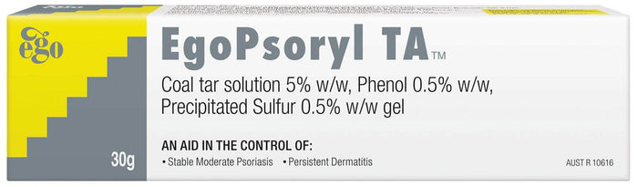 Ego Egopsoryl Ta Gel 30 G - Life Pharmacy Orewa