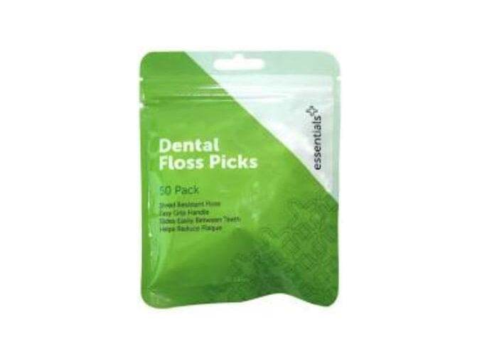 Essentials Dental Flossers 50Pk - Life Pharmacy Orewa